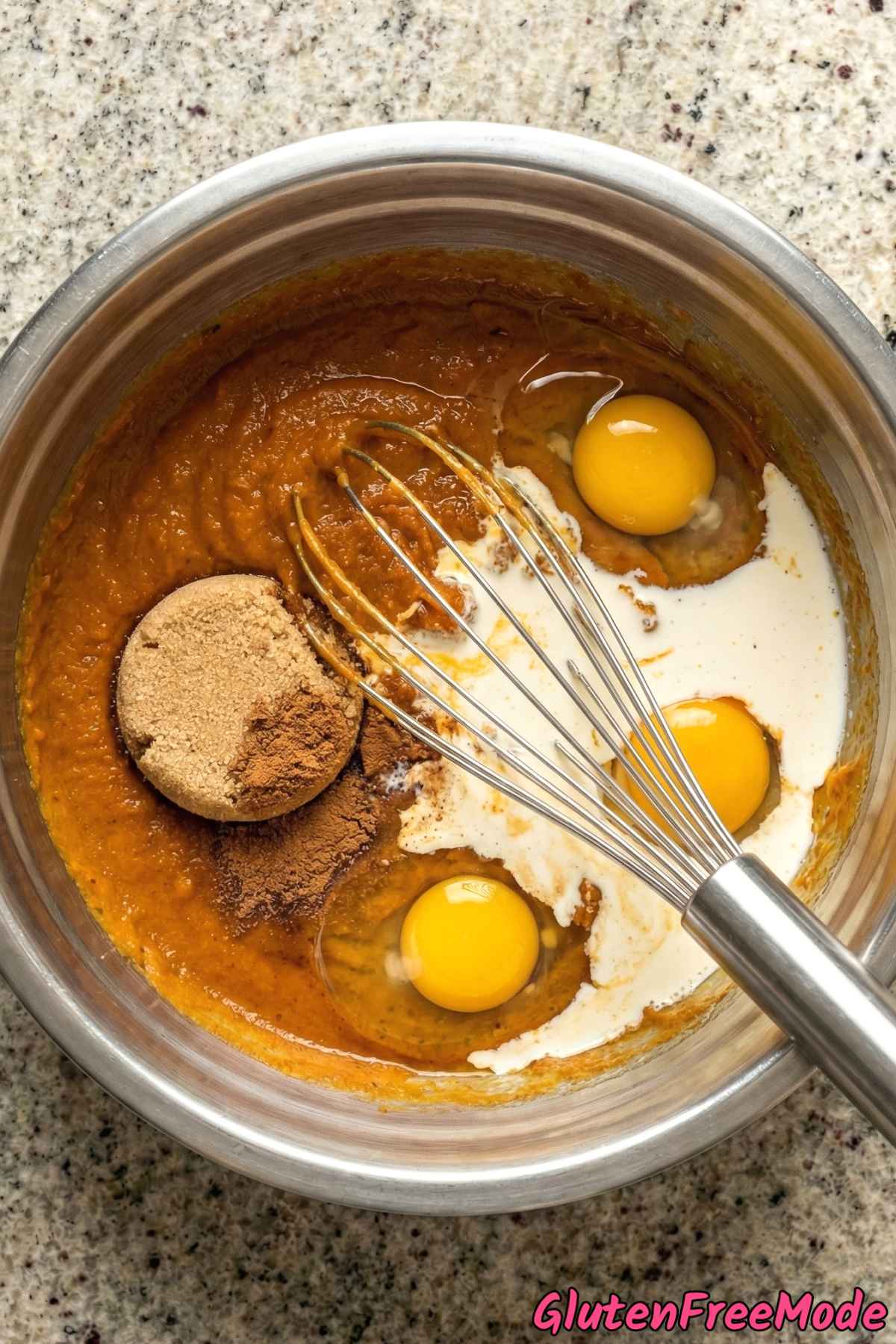 Gluten Free Pumpkin Pie Step 3