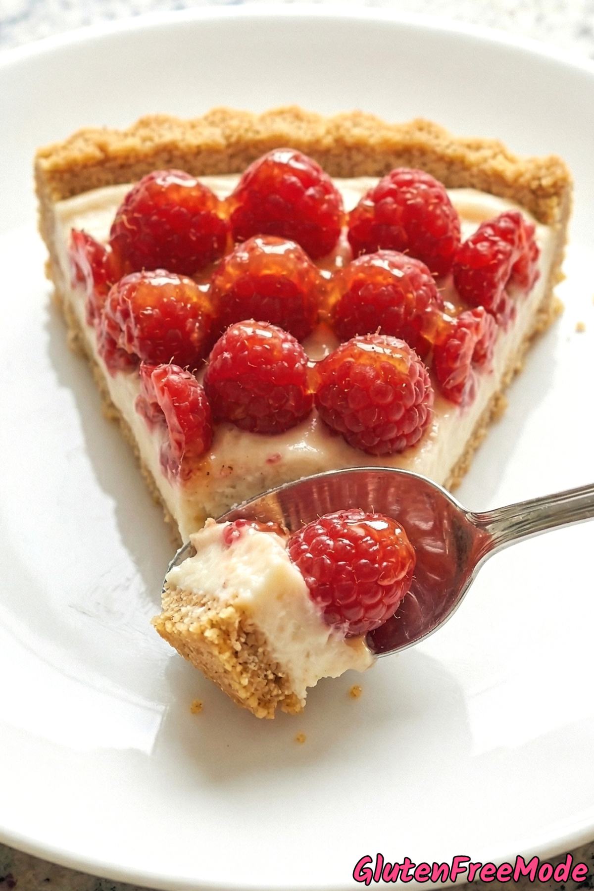 Irresistible raspberry almond tart gluten free