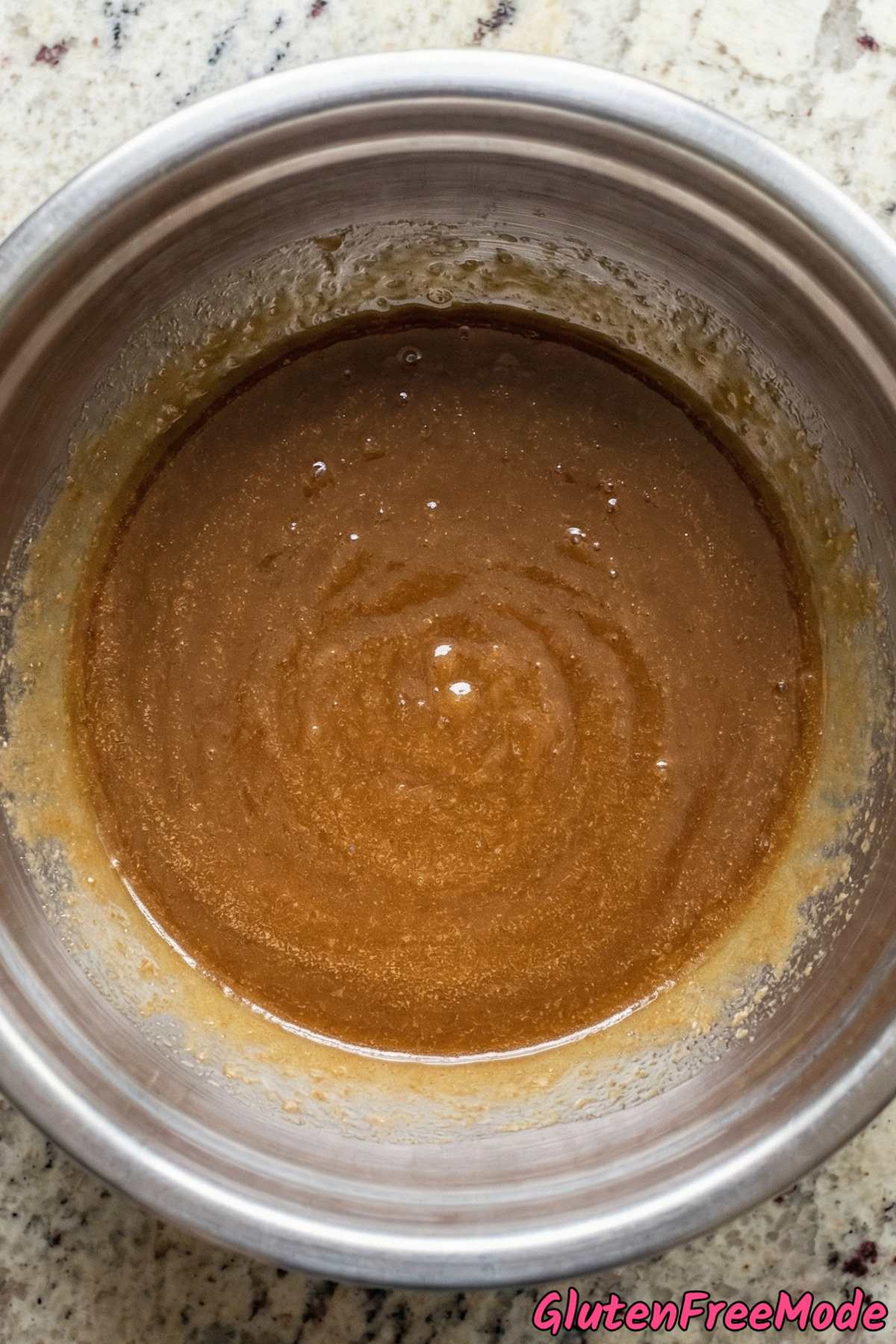 Gluten Free Raspberry Swirl Blondies Step 2