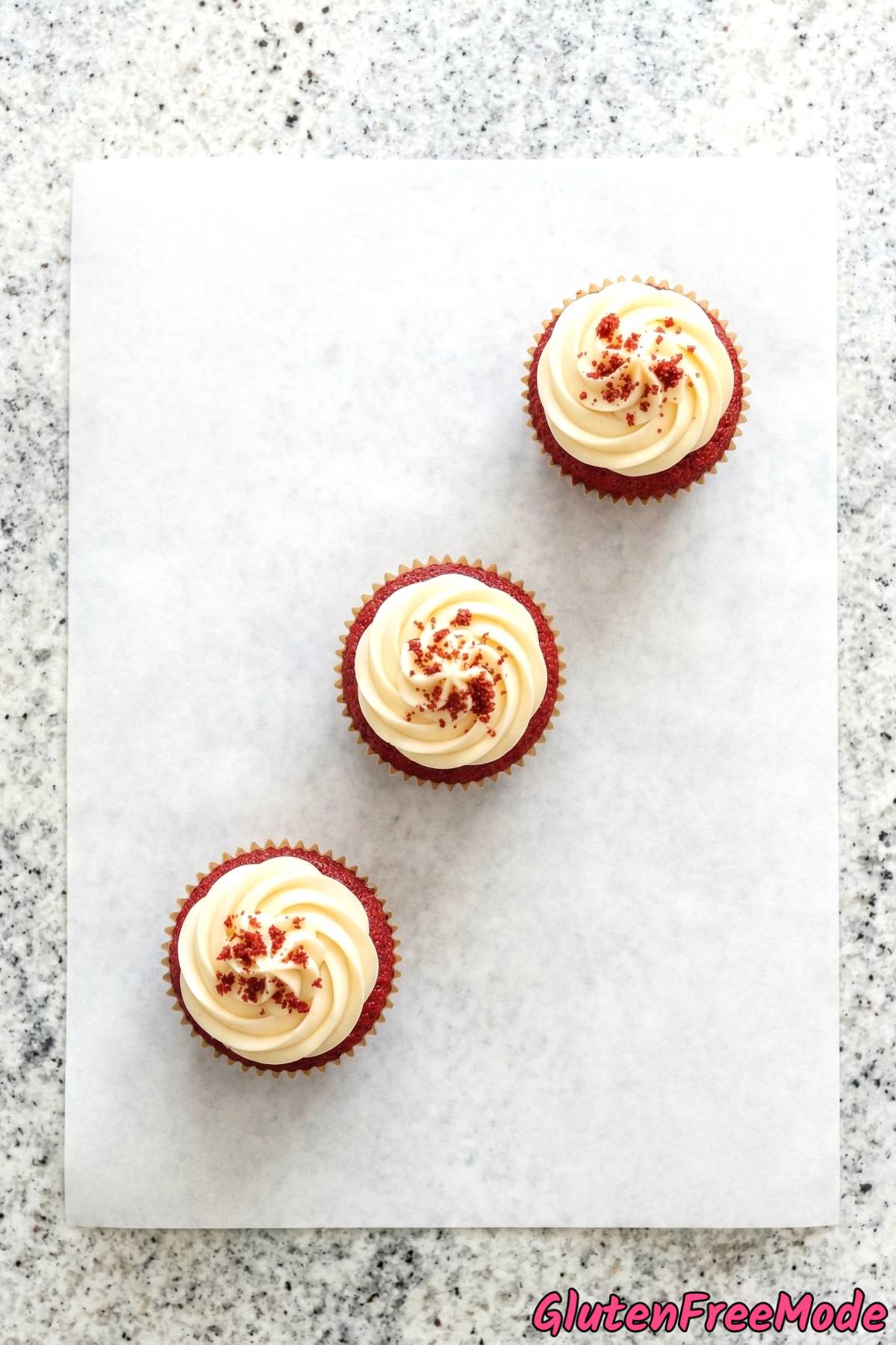 Gorgeous gluten free red velvet cupcakes