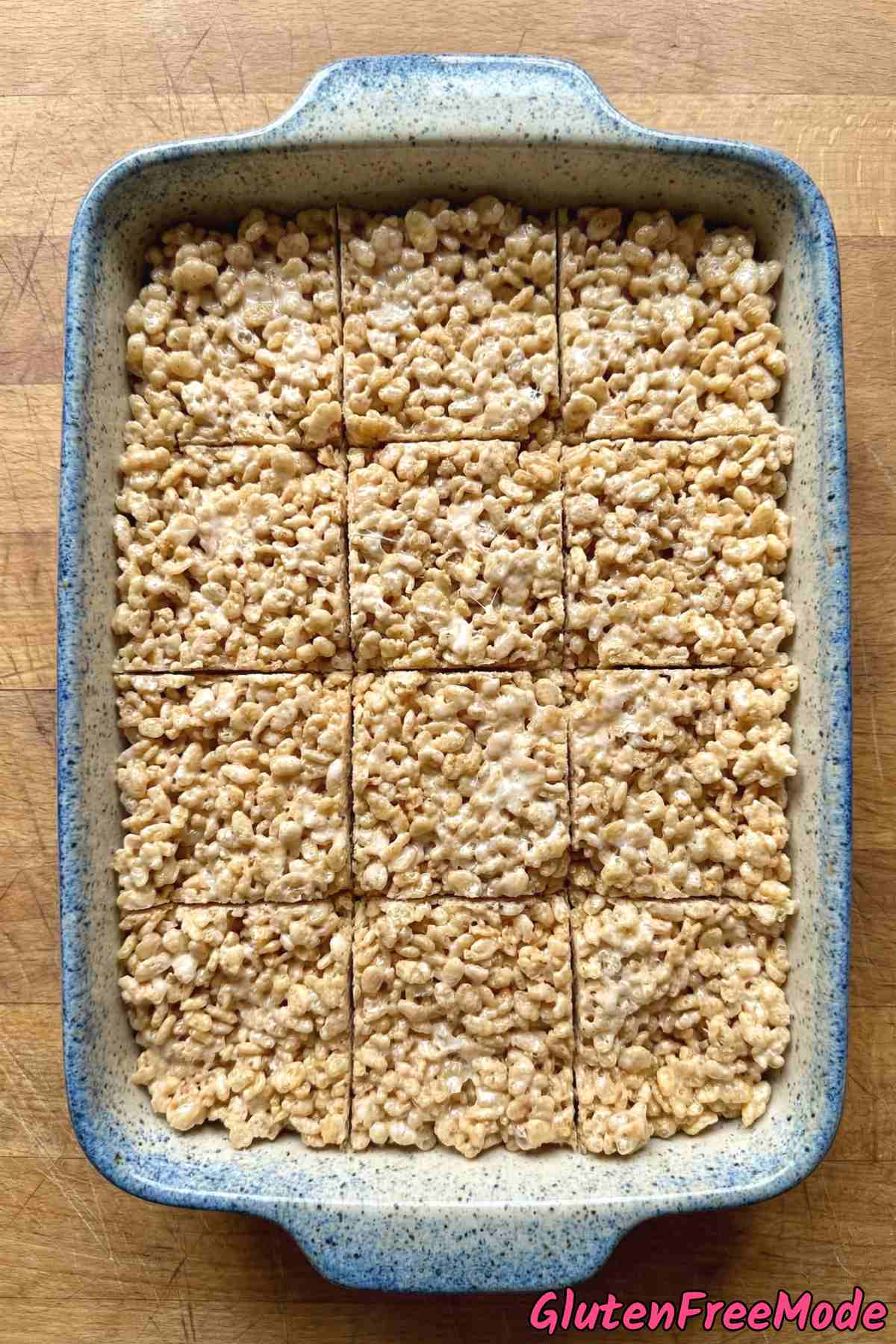 Irresistible gluten free rice crispy treats