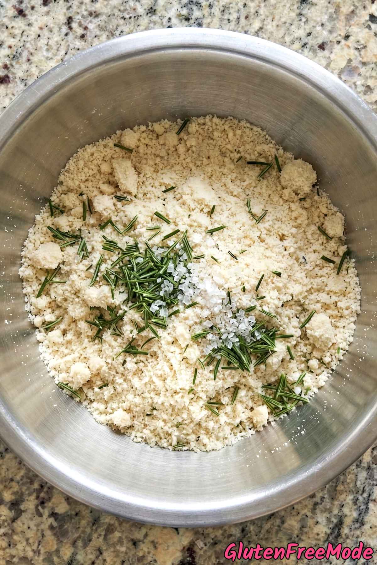 Gluten Free Rosemary & Sea Salt Crackers Step 2