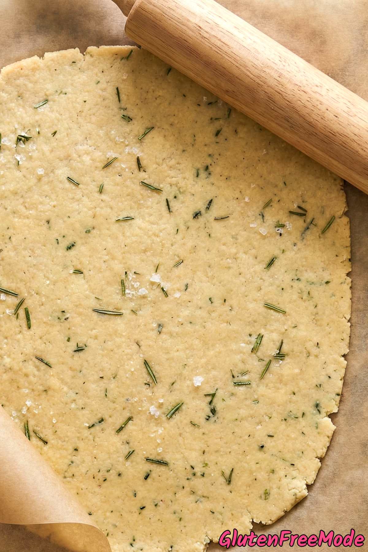 Gluten Free Rosemary & Sea Salt Crackers Step 4