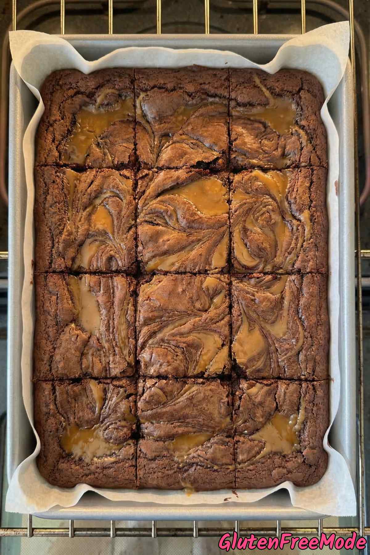 Gluten Free Salted Caramel Brownies Step 5