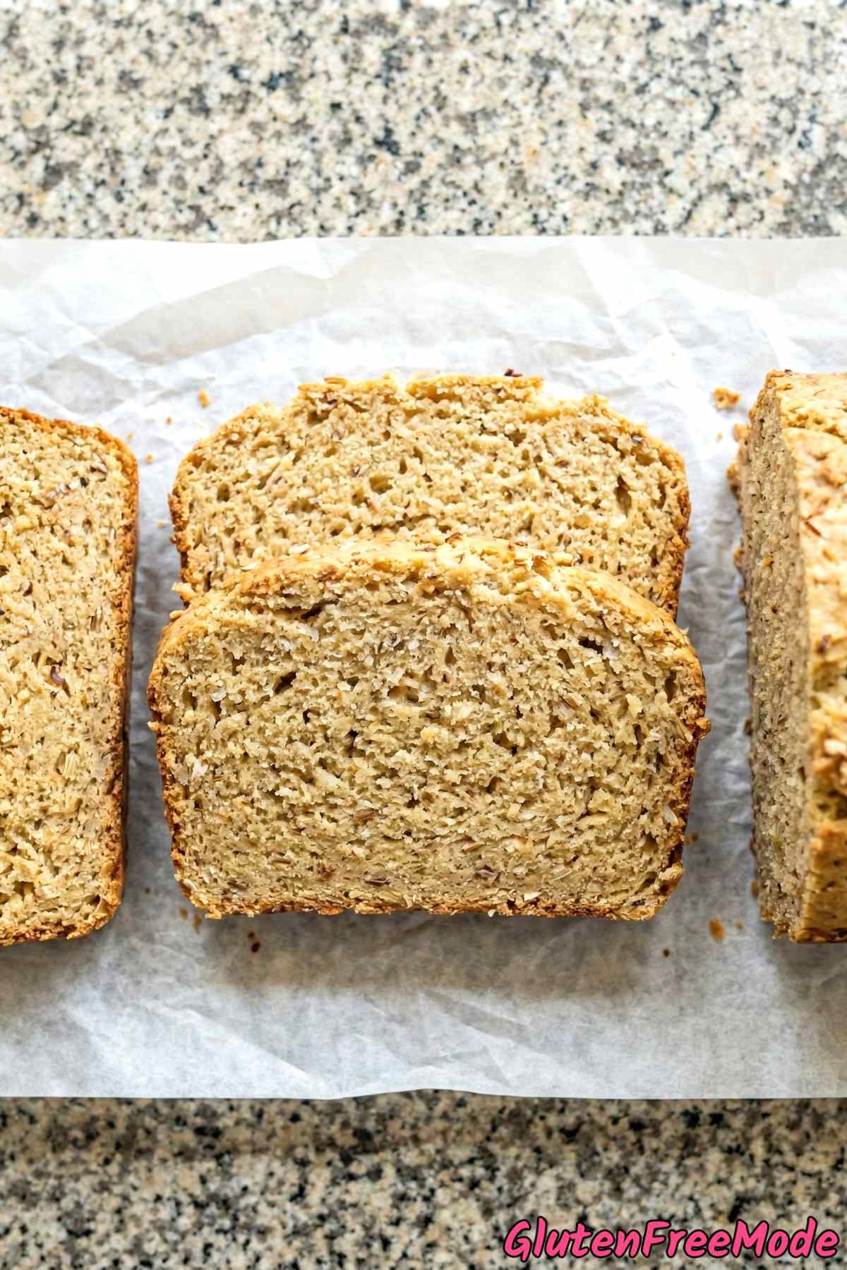 Hearty gluten free savory onion bread