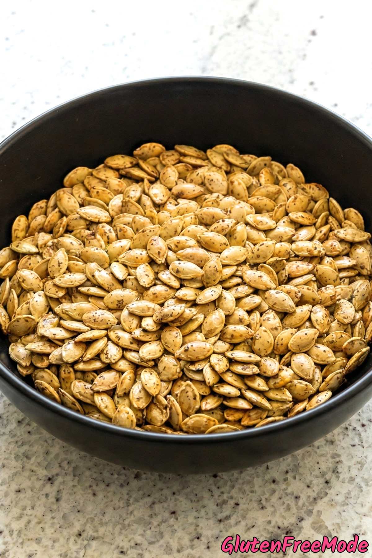 Crunchy savory roasted pumpkin seeds