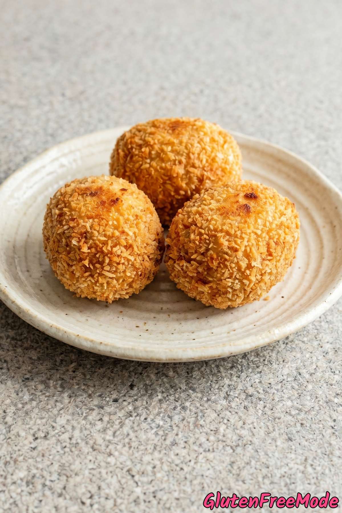 Classic gluten free scotch eggs close up