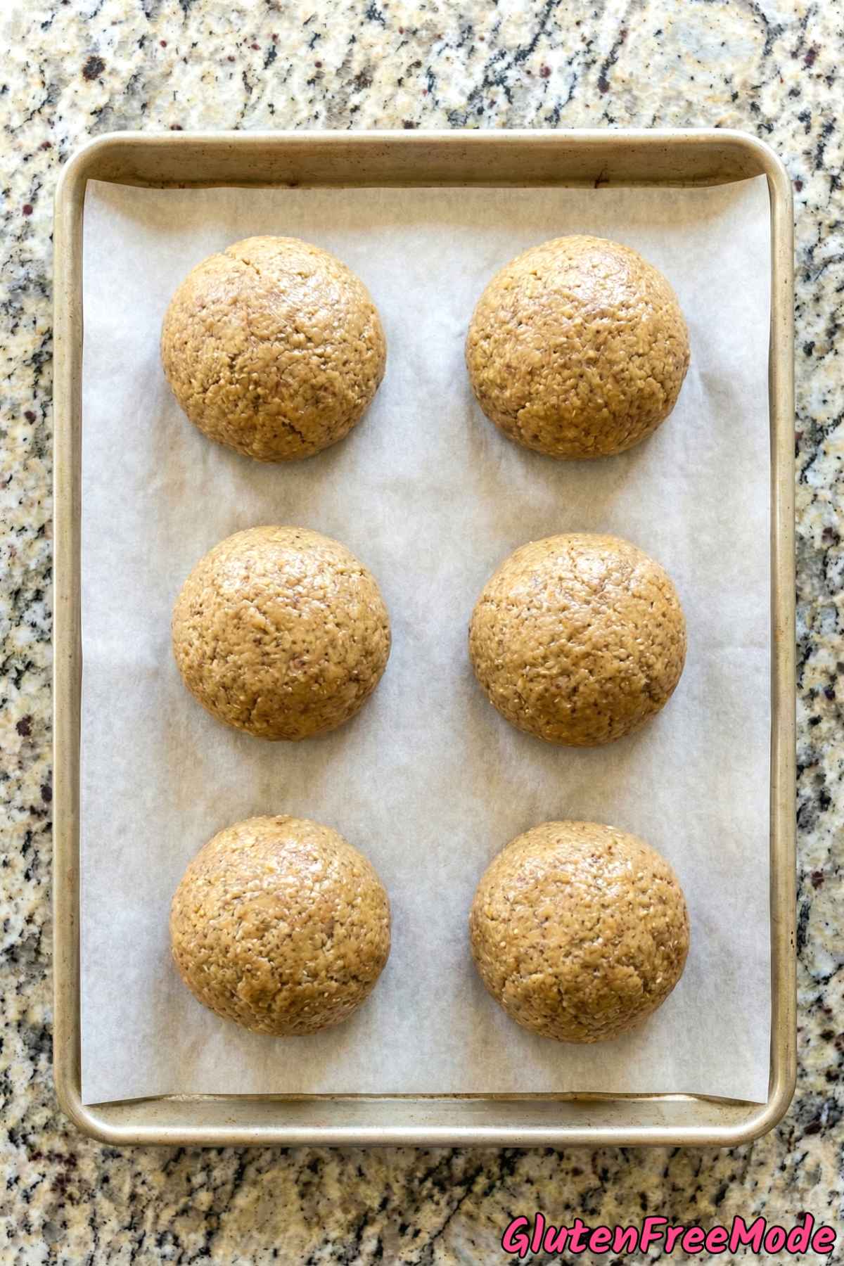 Gluten Free Sesame Seed Buns Step 5