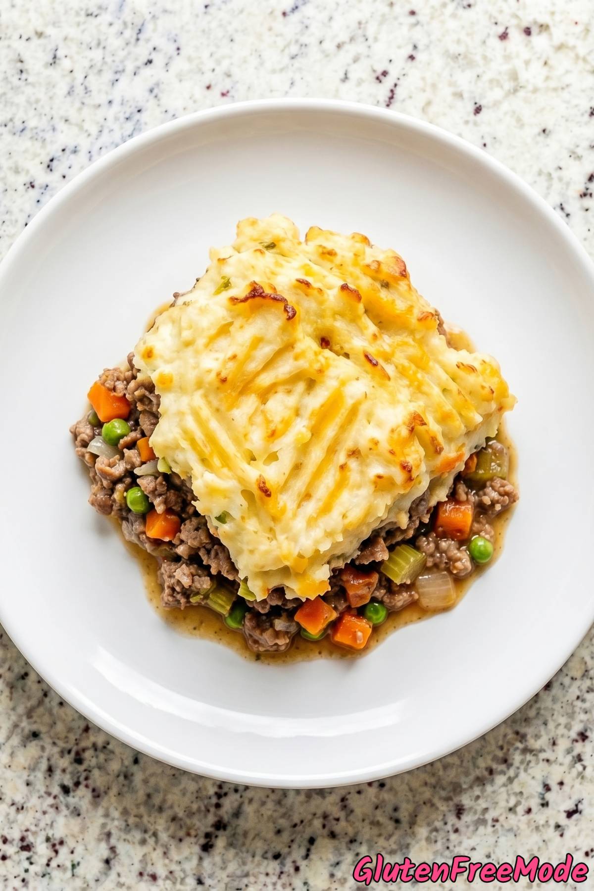 Creamy gluten free shepherd's pie