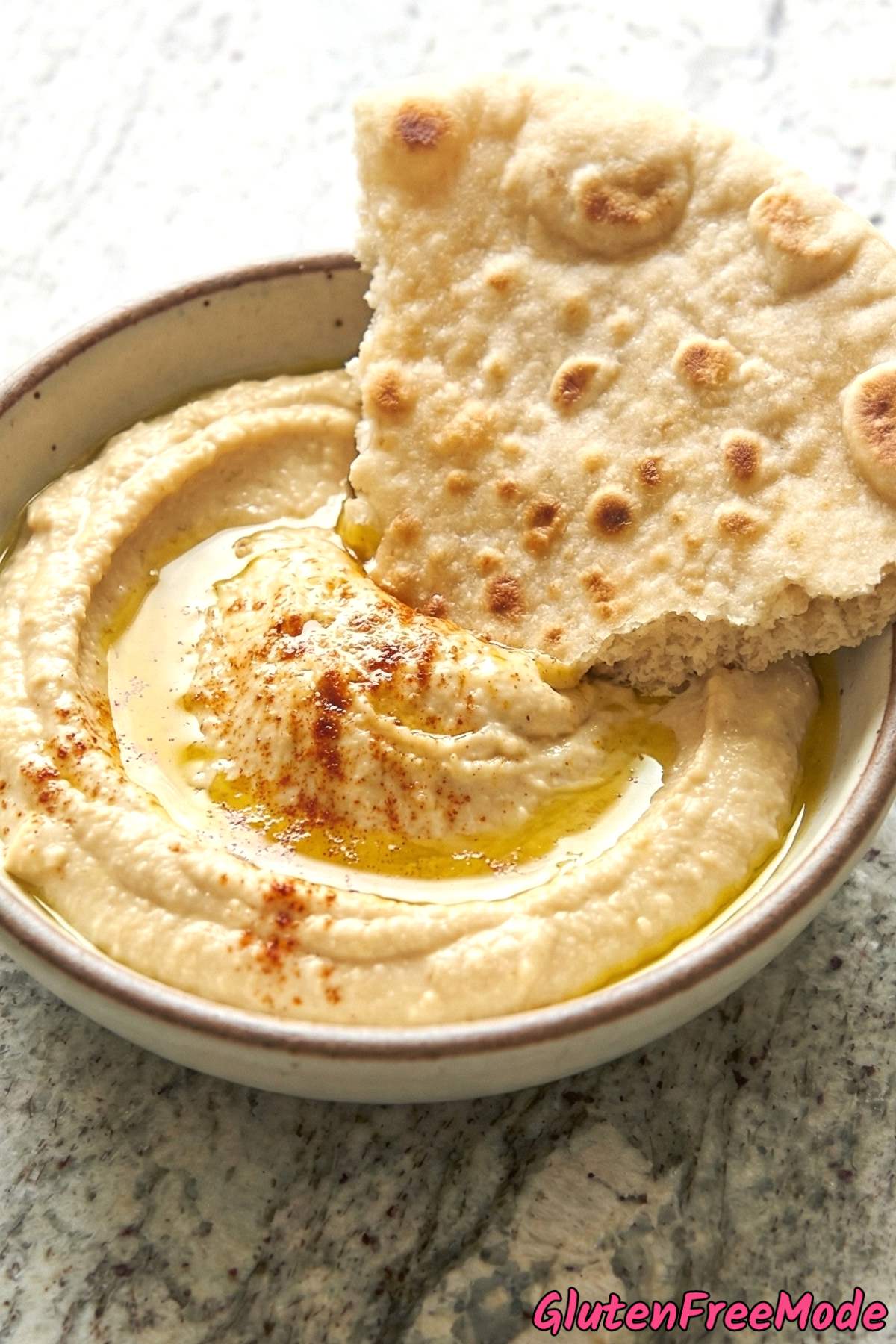 Light and pillowy gluten free soft pita bread