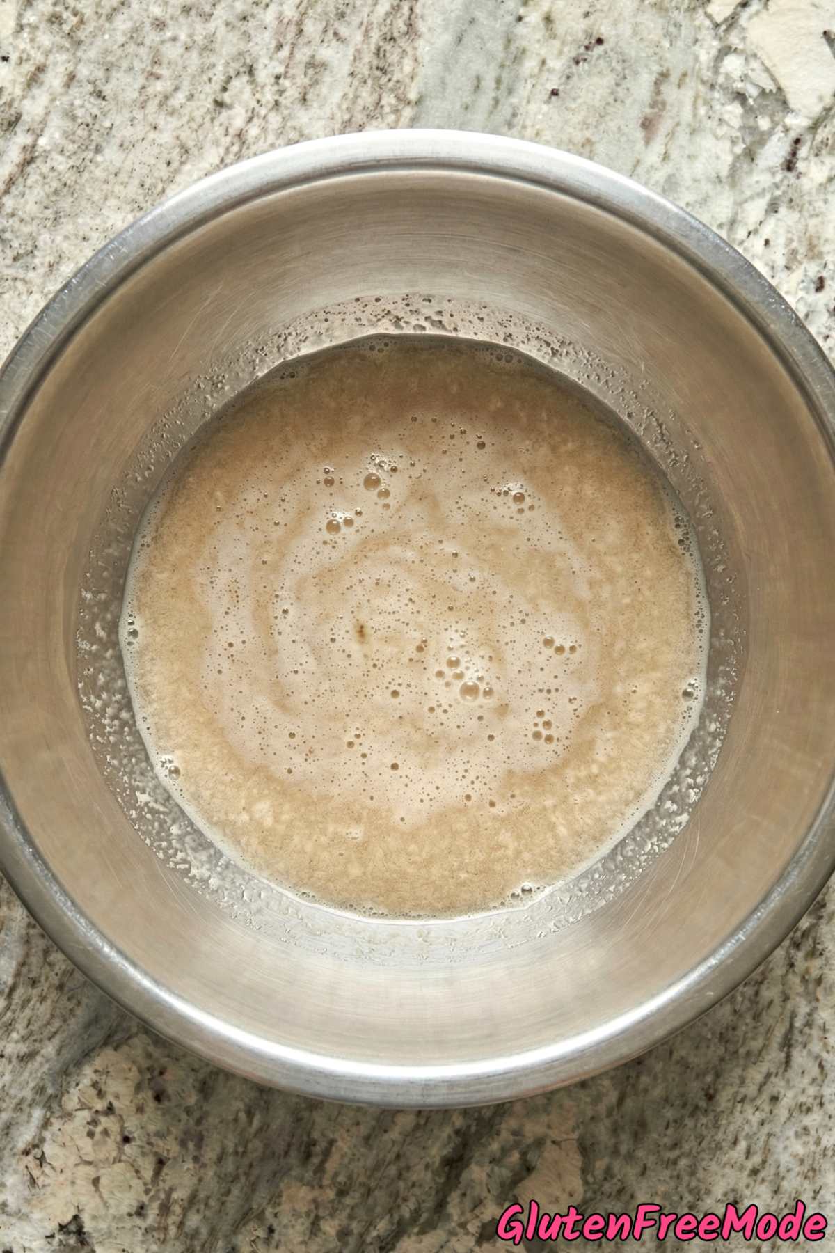 Gluten Free Soft Pita Bread Step 1