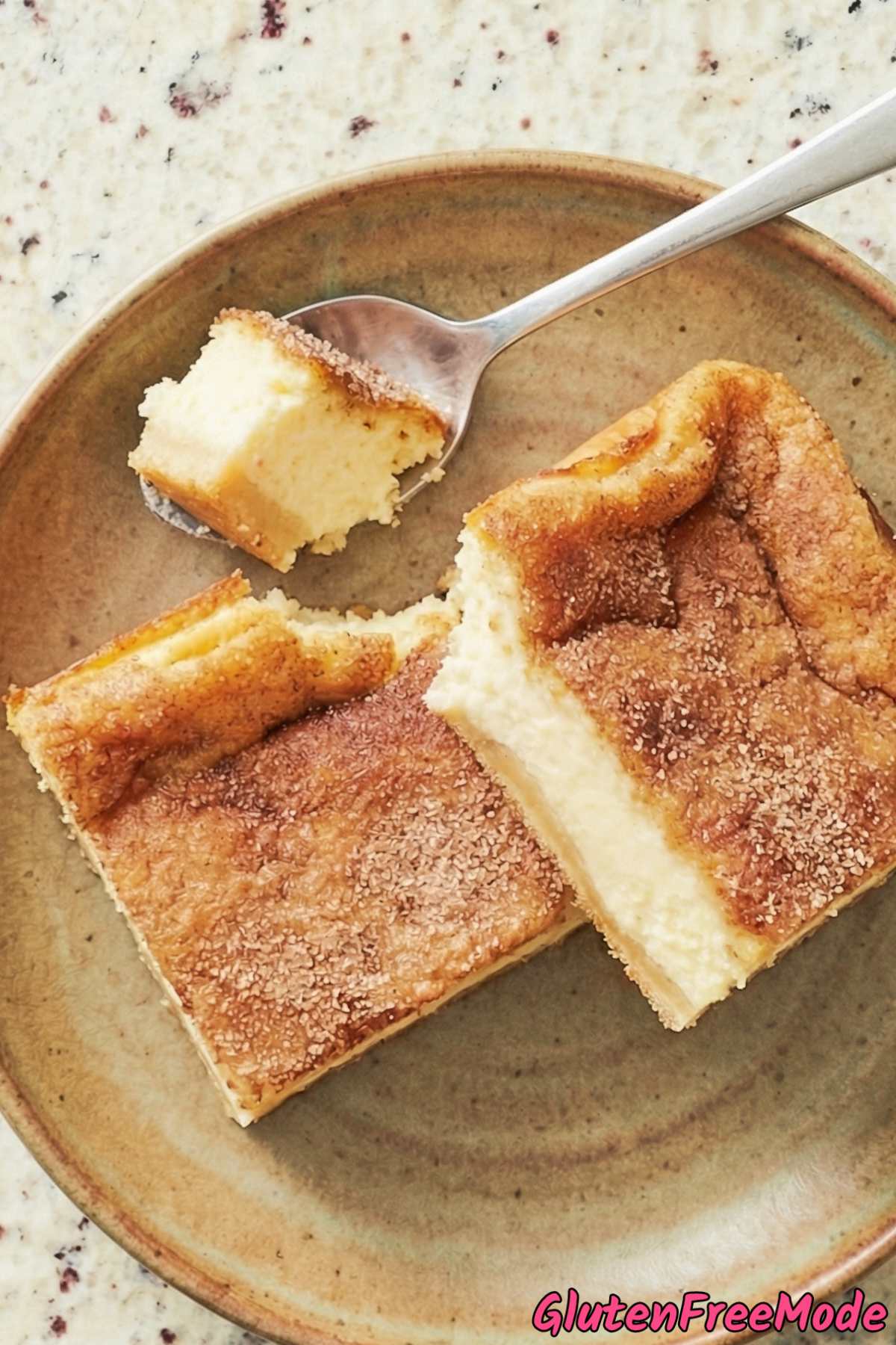 Irresistible gluten free sopapilla cheesecake bars