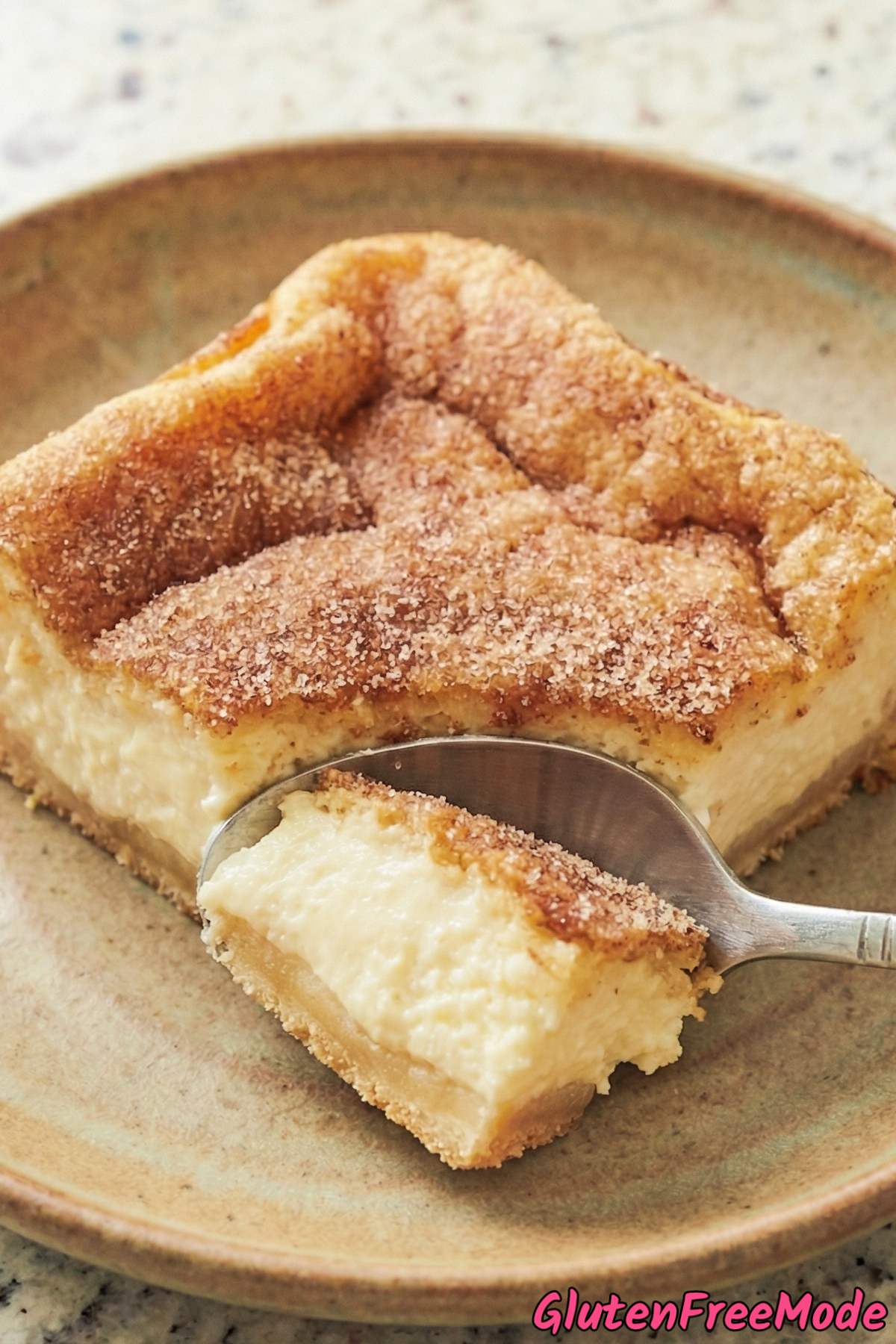 Decadent gluten free sopapilla cheesecake bars