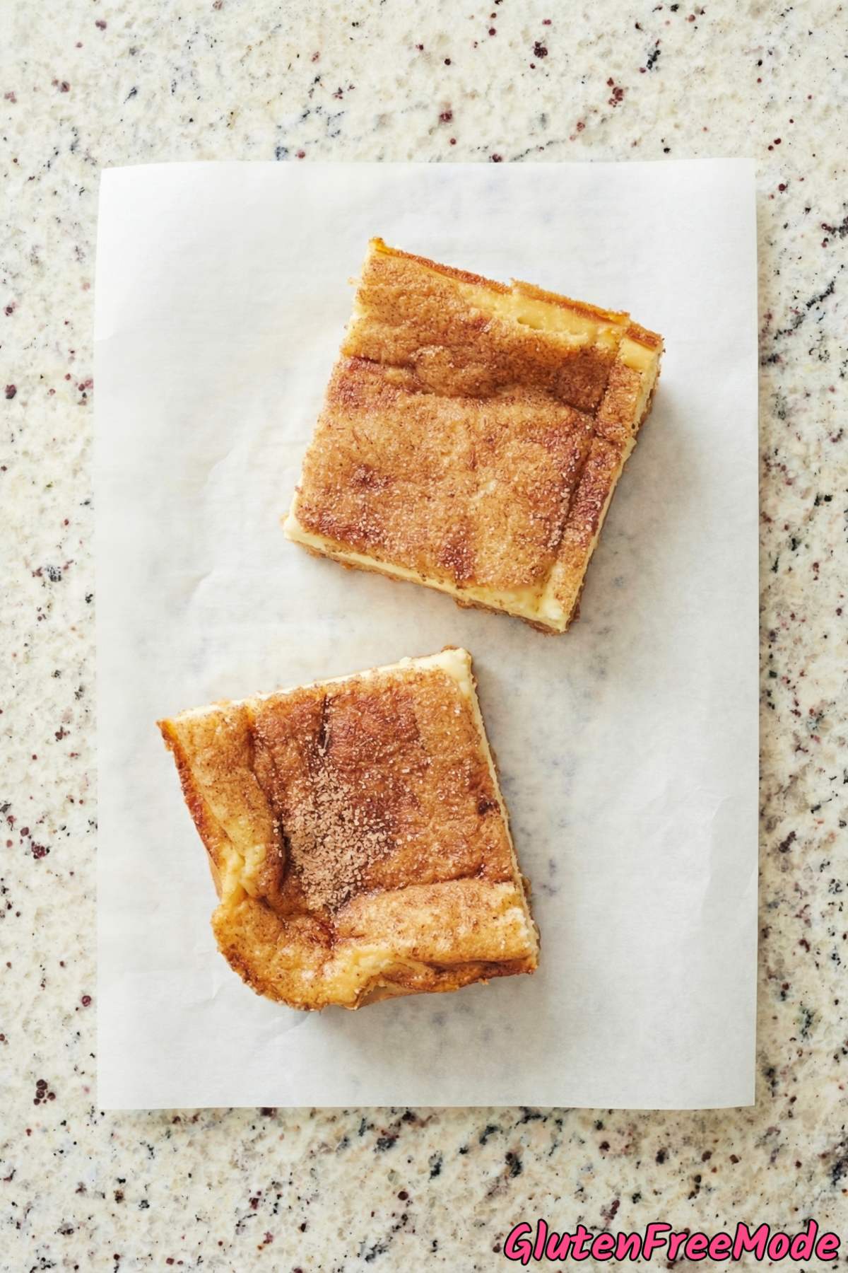 Easy gluten free sopapilla cheesecake bars