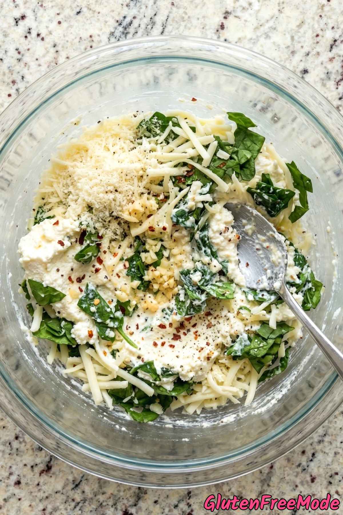 Gluten Free Spinach & Cheese Calzones Step 2