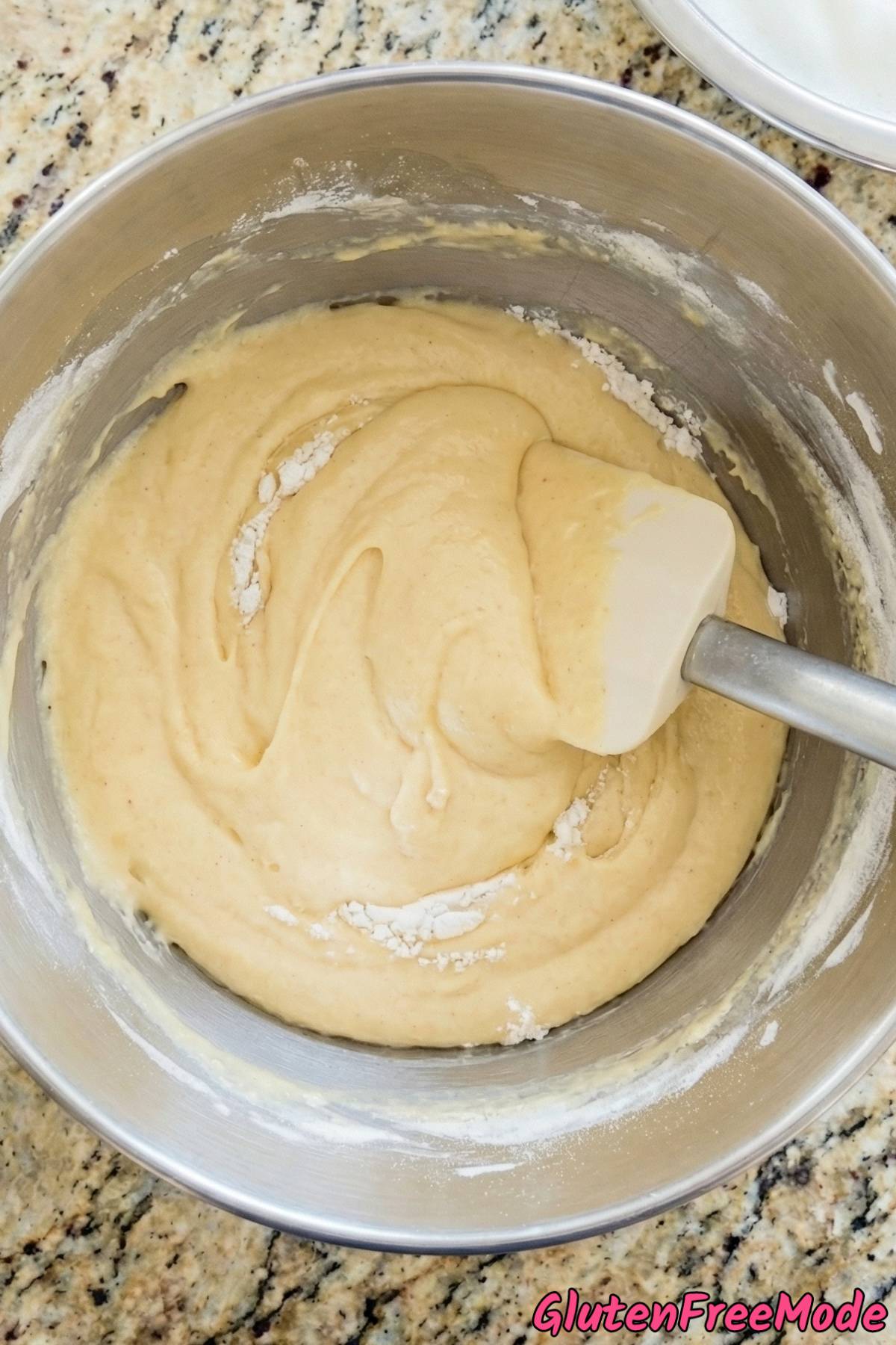 Gluten Free Strawberry Cream Cake Roll Step 2