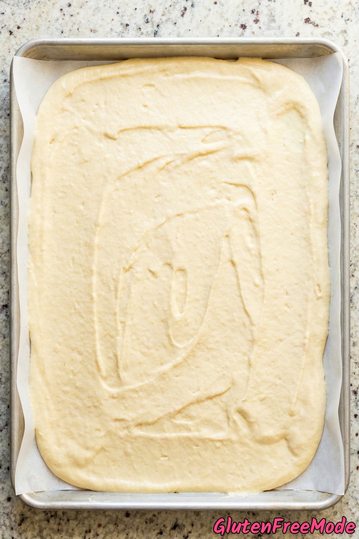 Gluten Free Strawberry Cream Cake Roll Step 3