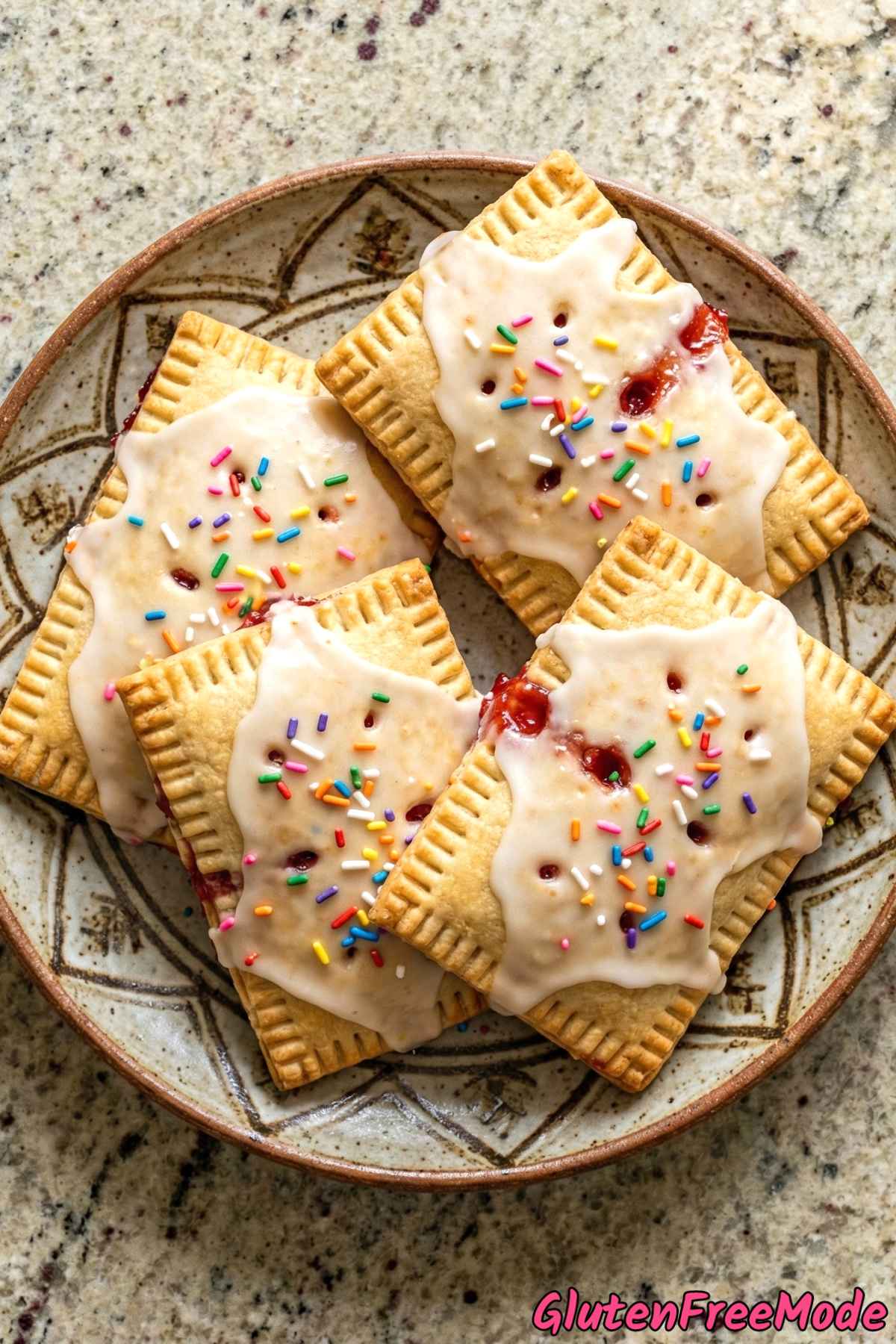 Irresistible gluten free strawberry pastries