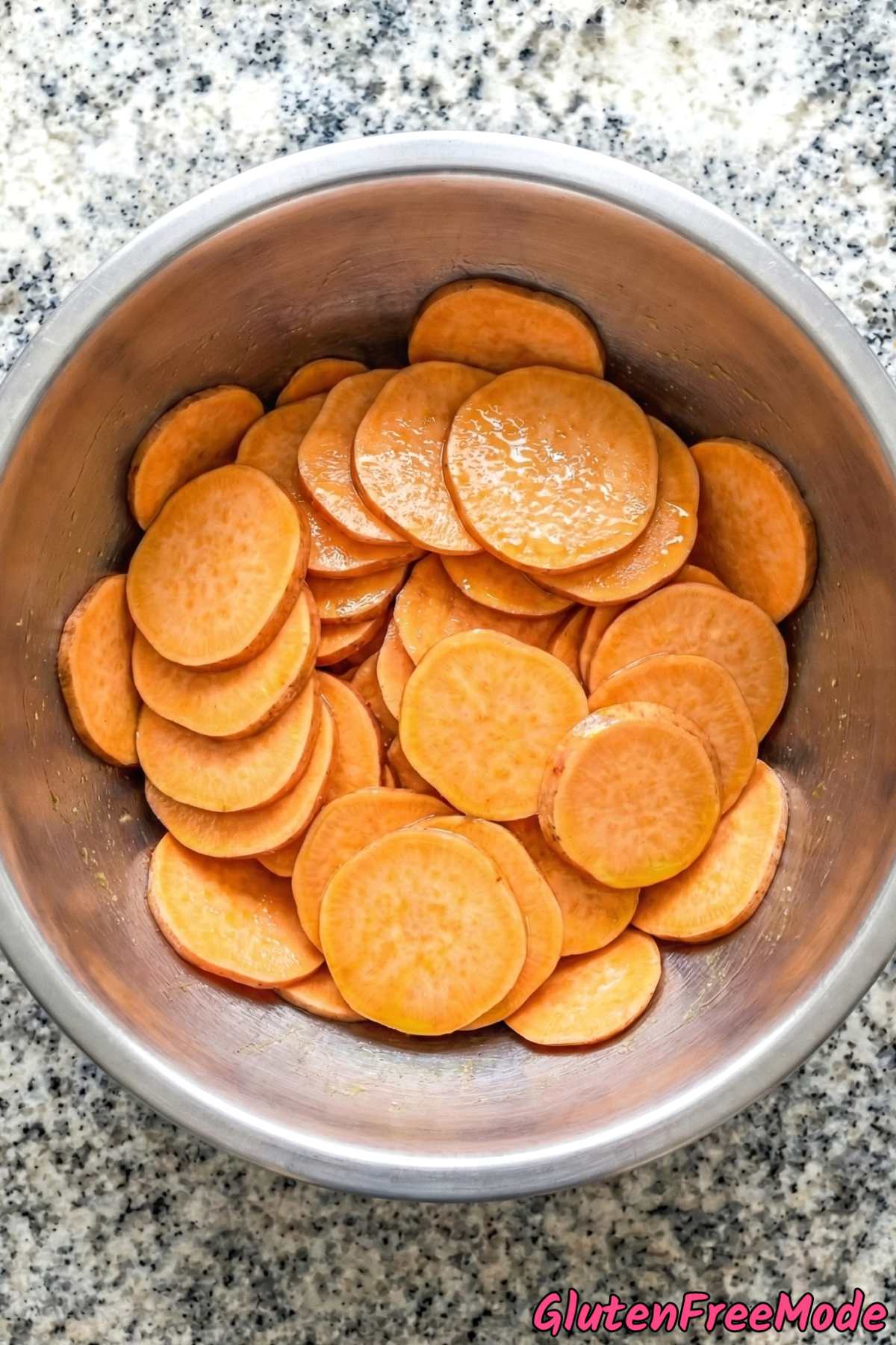 Gluten Free Sweet Potato Chips Step 3