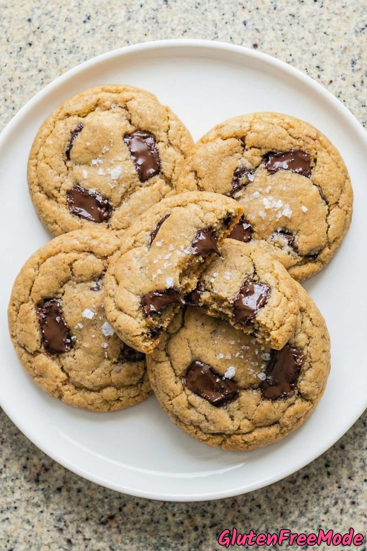 Decadent tahini chocolate chunk cookies gluten free