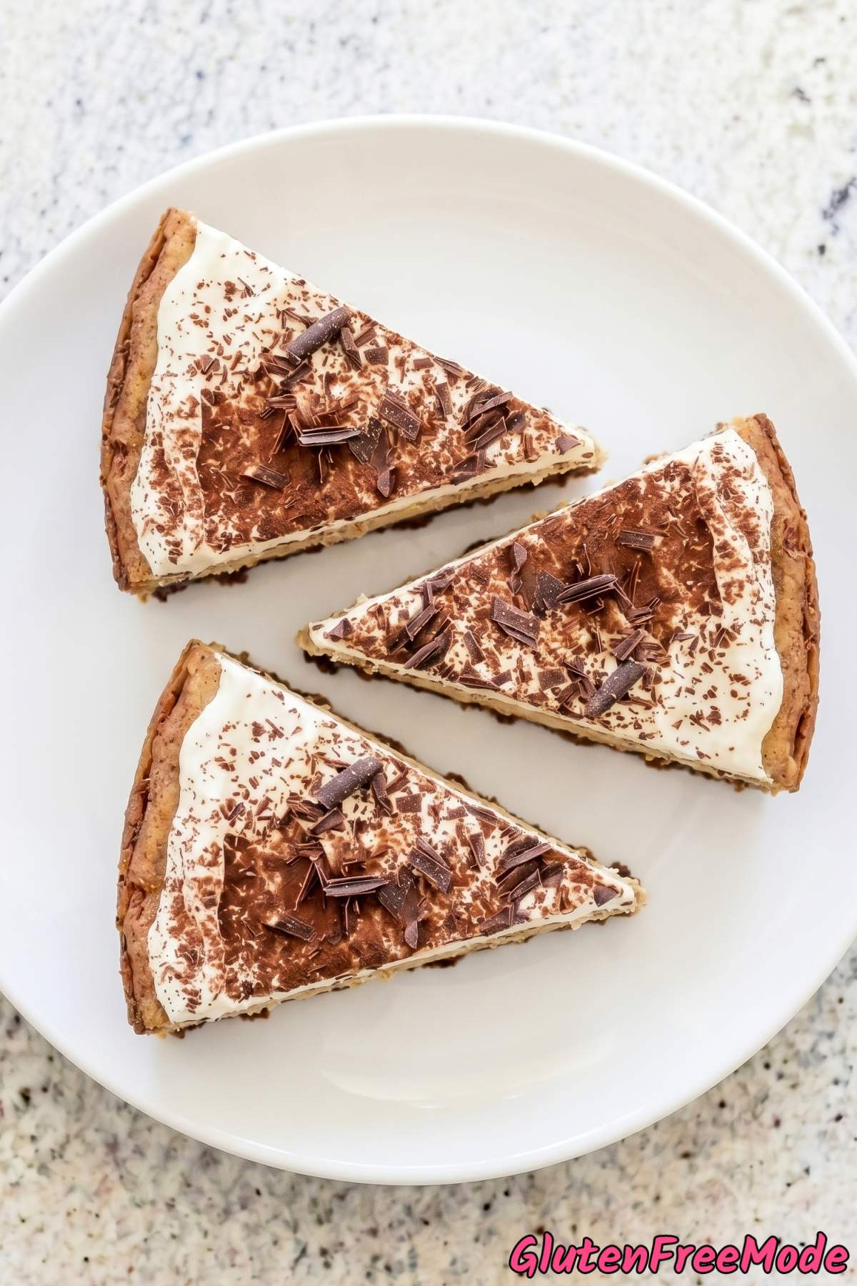 Heavenly gluten free tiramisu cheesecake