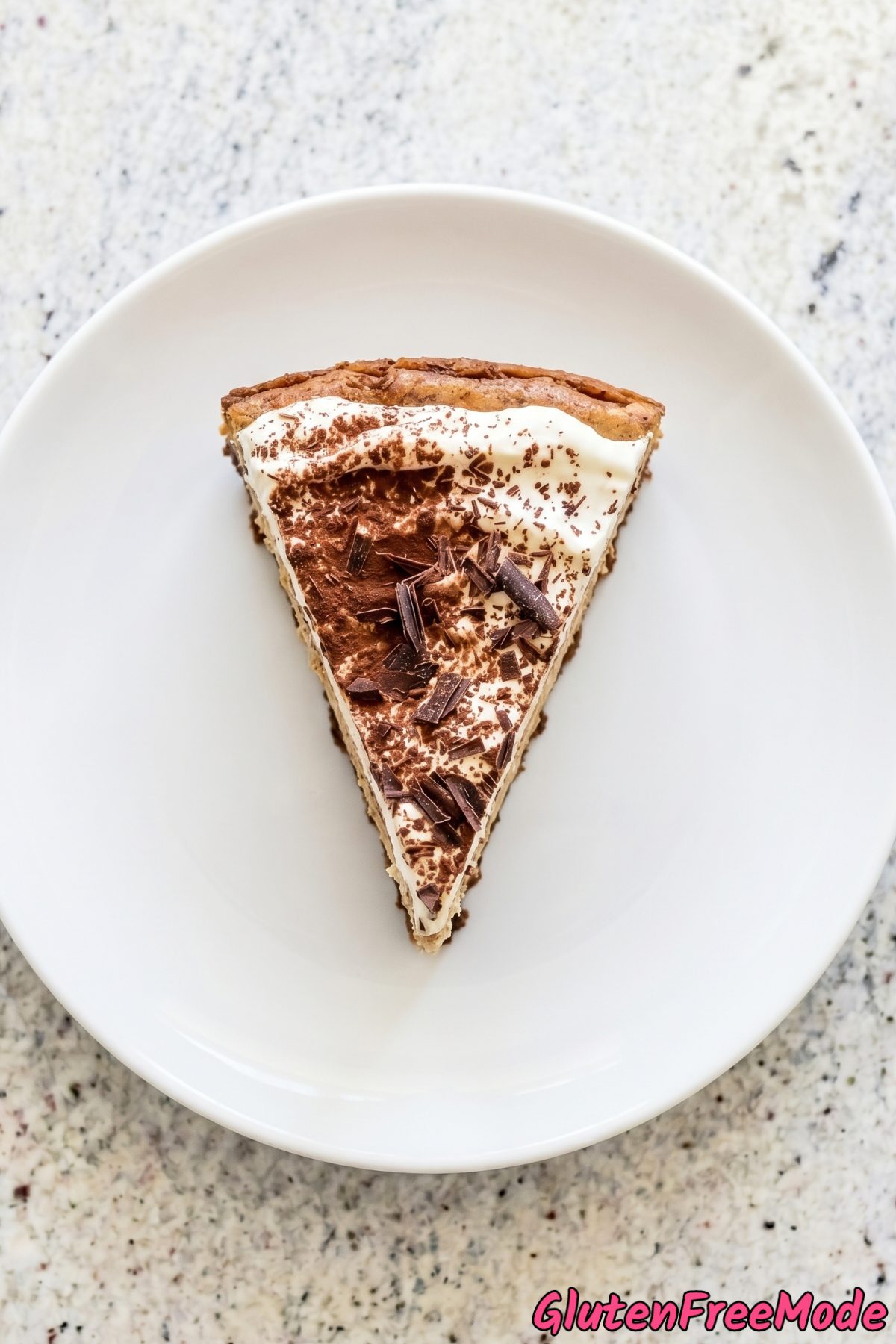Indulgent gluten free tiramisu cheesecake