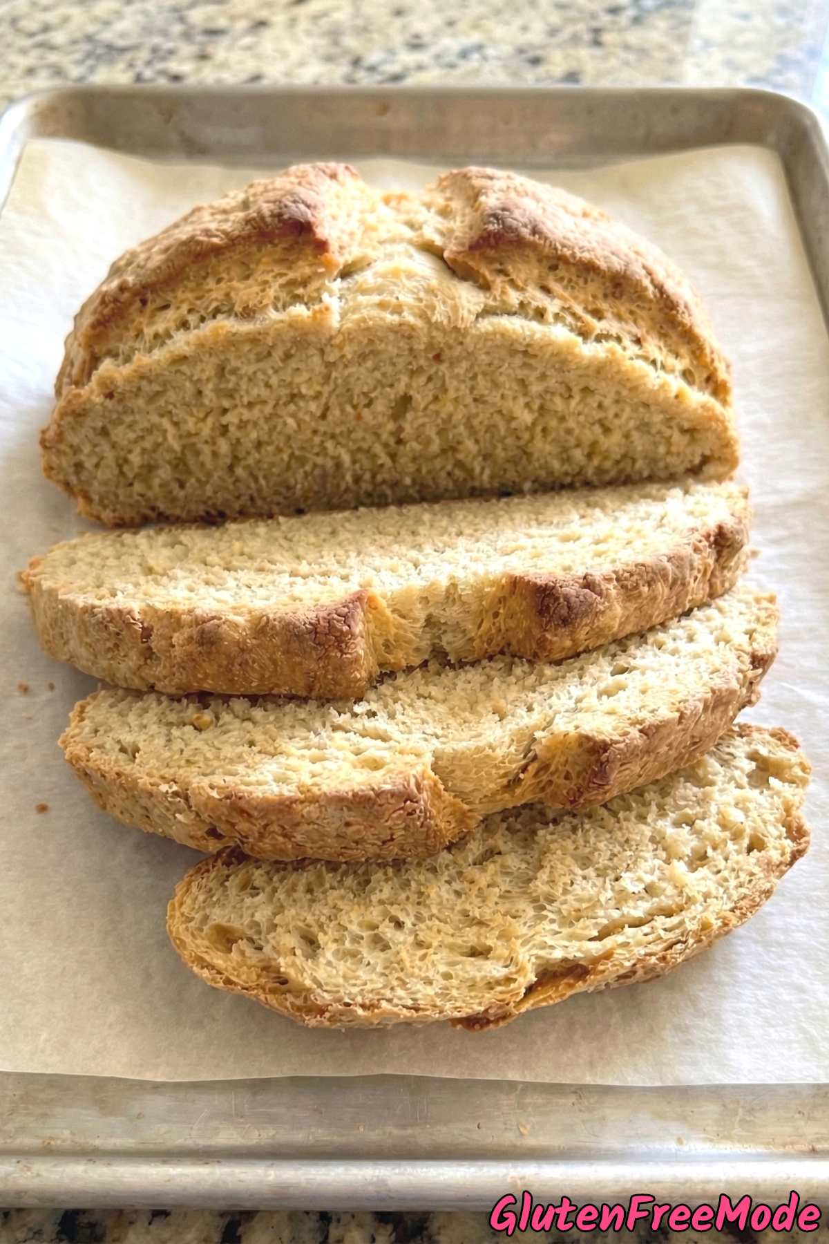 Fresh baked gluten free soda bread