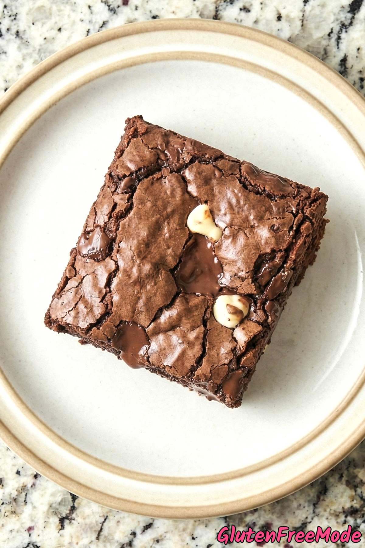 Decadent gluten free triple chocolate brownies