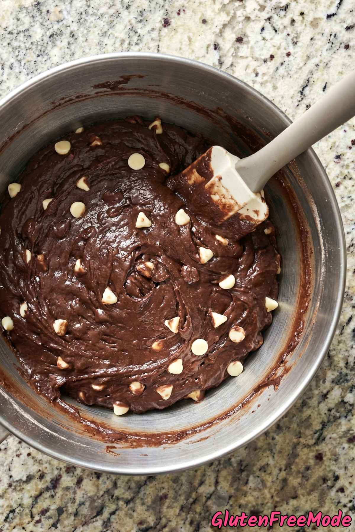 Gluten Free Triple Chocolate Brownies Step 5