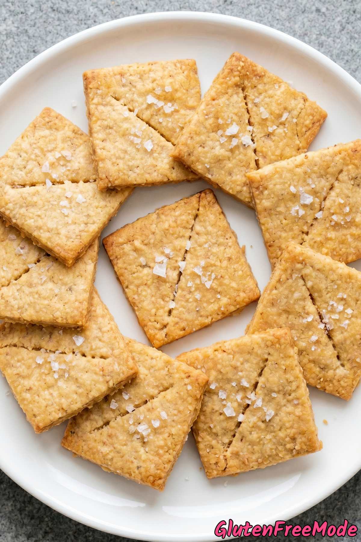 Irresistible gluten free truffle parmesan crackers