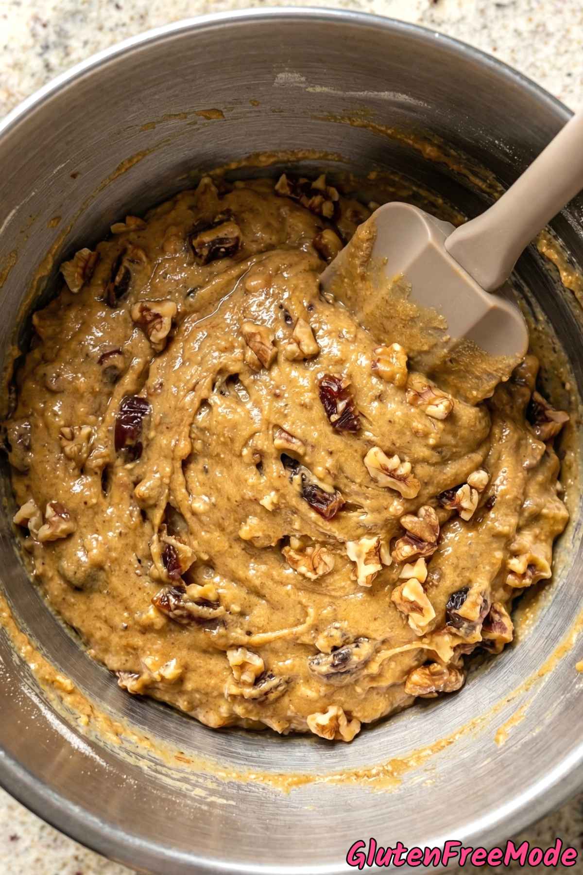 Gluten Free Walnut Date Bread Step 4