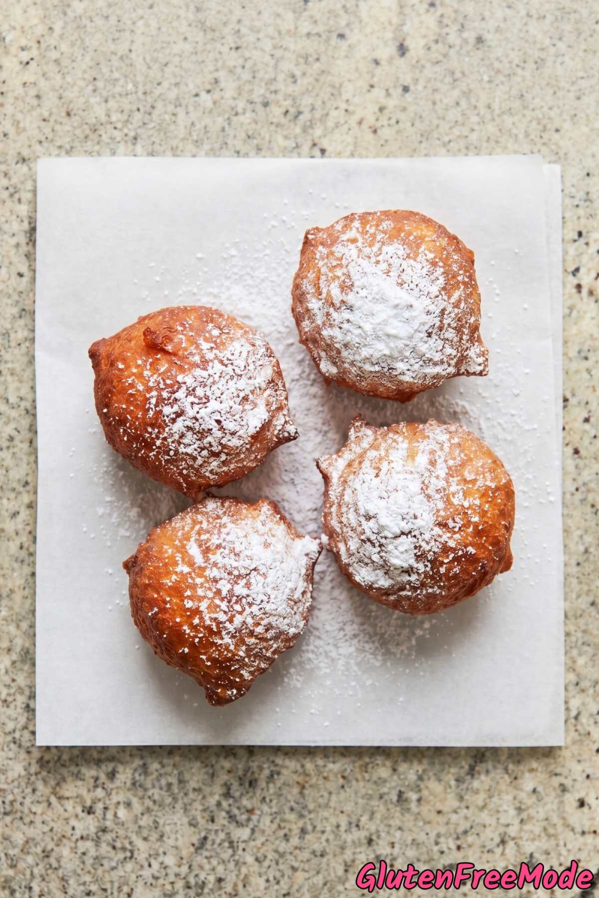 Light and airy gluten free zeppole