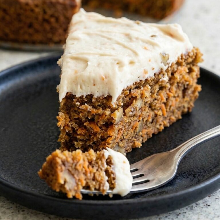 Gluten Free Almond Flour Carrot Cake
