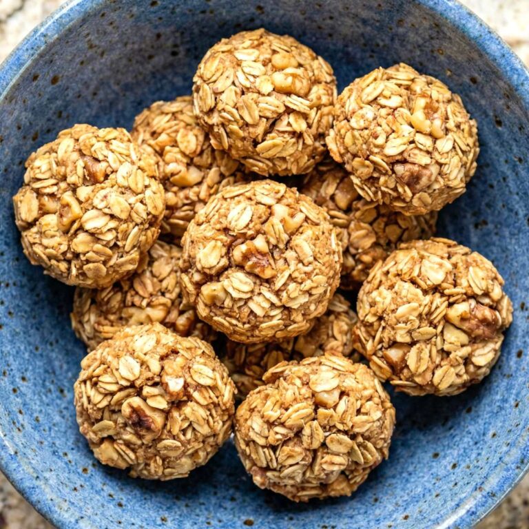 Gluten Free Apple Cinnamon Granola Bites