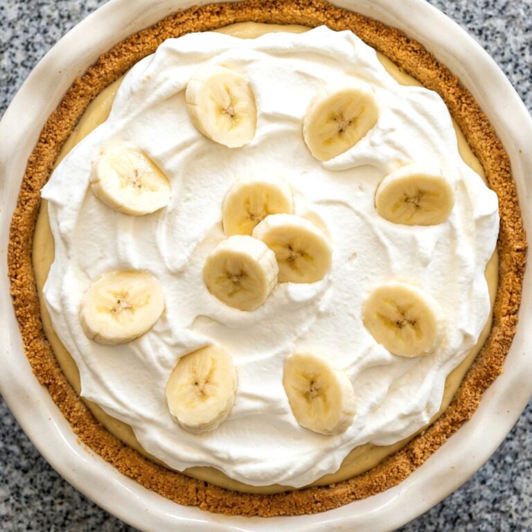 Gluten Free Banana Cream Pie