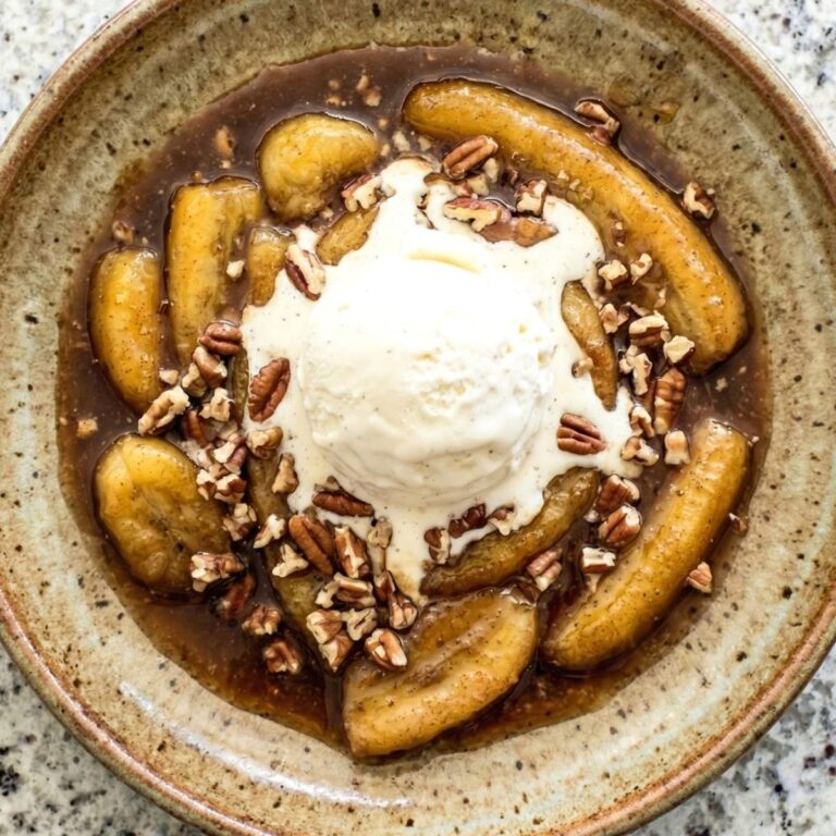 Gluten Free Bananas Foster Skillet