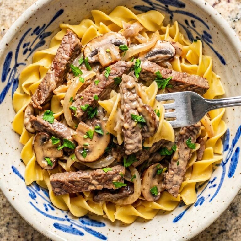 Gluten Free Beef Stroganoff