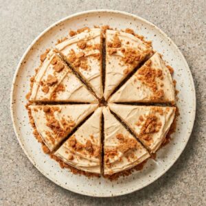 Gluten Free Biscoff Cookie Butter Cake
