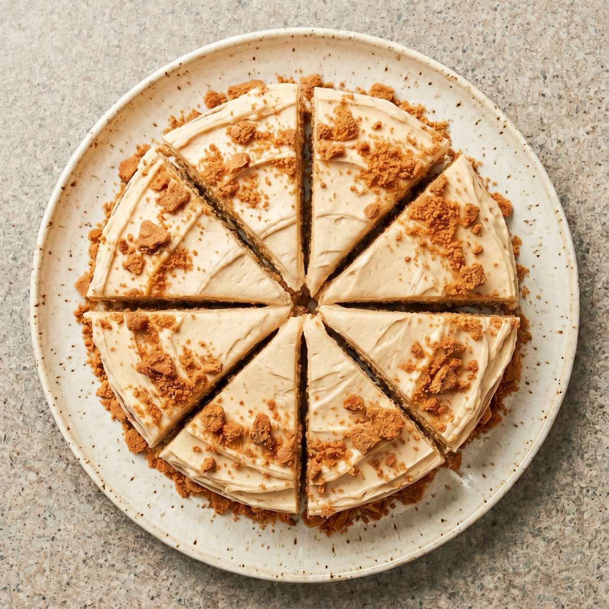 Gluten Free Biscoff Cookie Butter Cake