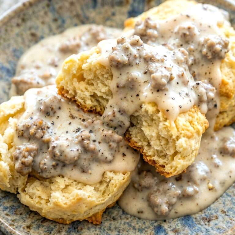 Gluten Free Biscuits & Sausage Gravy