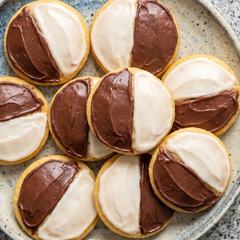 Gluten Free Black & White Cookies