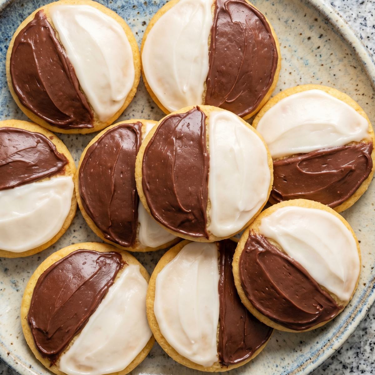 Gluten Free Black & White Cookies