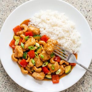 Gluten Free Cashew Chicken