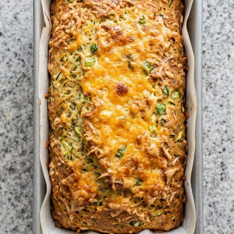 Gluten Free Cheesy Zucchini Bread