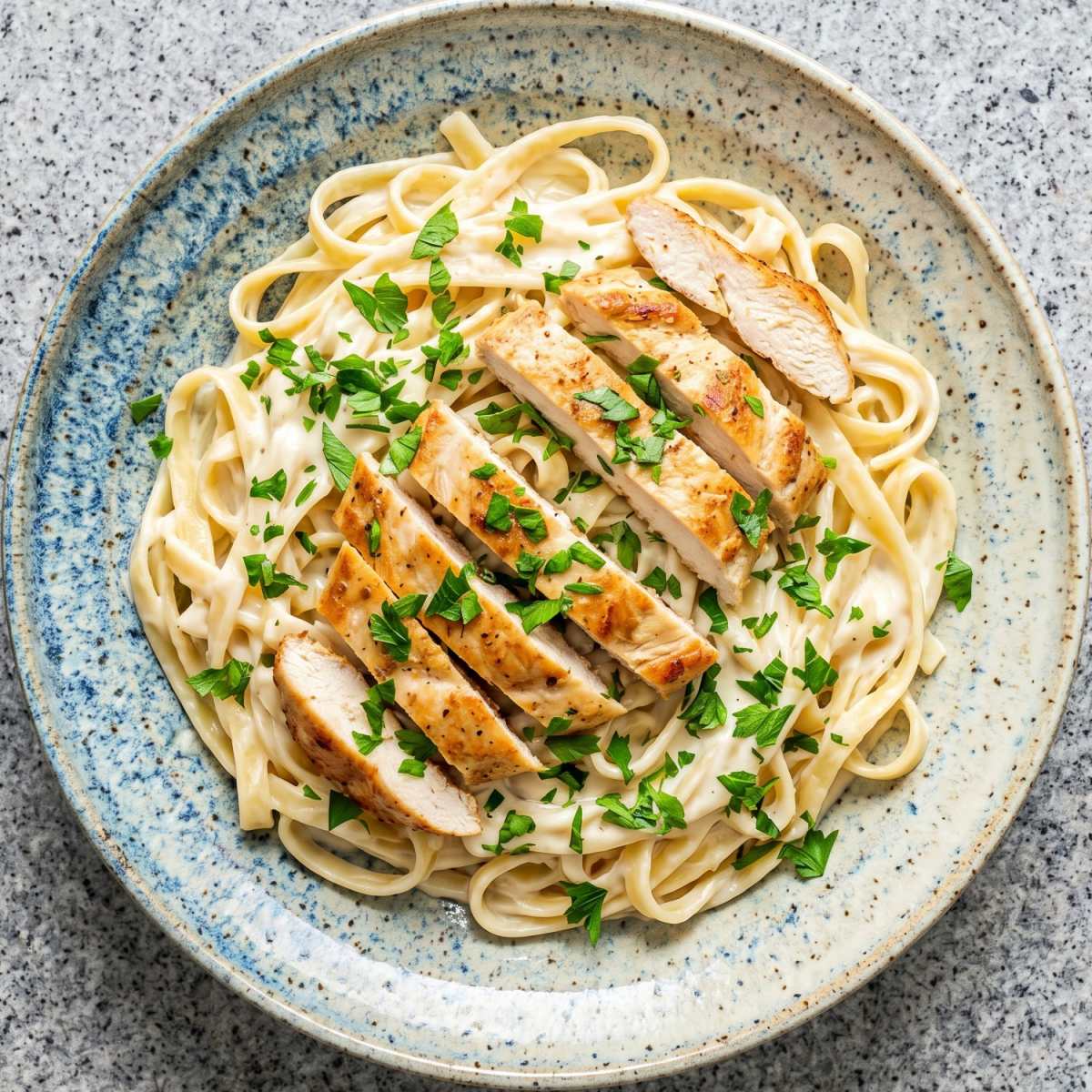 Gluten Free Chicken Alfredo