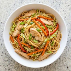 Gluten Free Chicken Lo Mein
