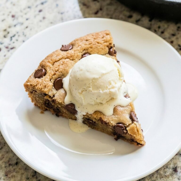 Gluten Free Chocolate Chip Skillet Cookie