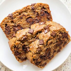 Gluten Free Chocolate Chunk Cookie Cake Bread