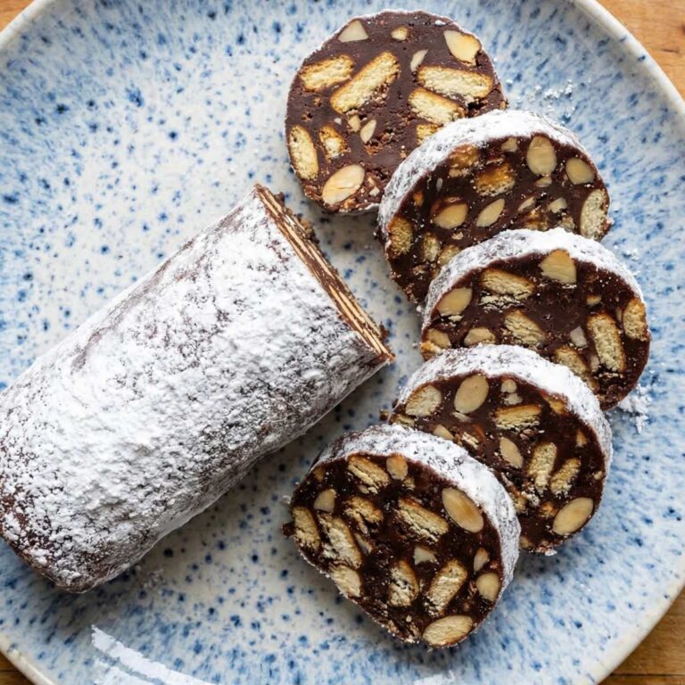 Gluten Free Chocolate Salami
