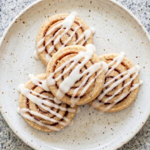 Gluten Free Cinnamon Roll Cookies